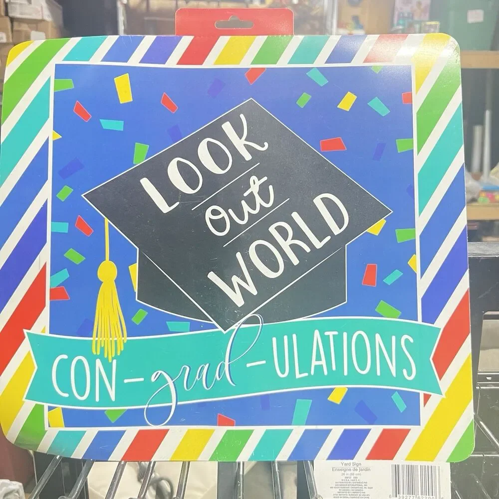 Graduation Celebration!- Party Decor- Gift Bag- Yard Signs! CONGRATS GRADUATES!